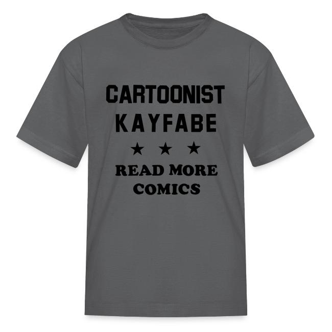 Cartoonist Kayfabe *** Read More Comics (Black)
