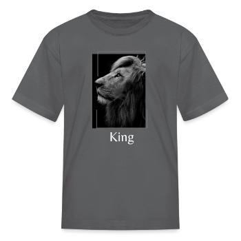 Safari - Kid's T-Shirt - charcoal - Front