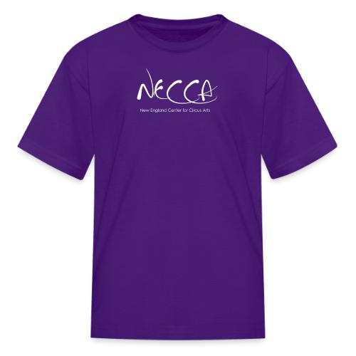 White NECCA Logo - Kid's T-Shirt