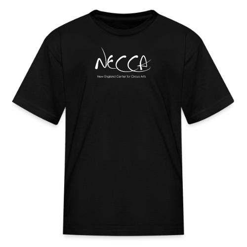 White NECCA Logo - Kid's T-Shirt