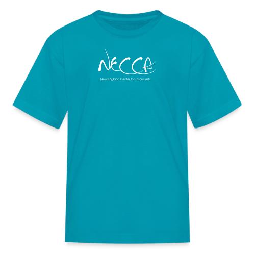 White NECCA Logo - Kid's T-Shirt