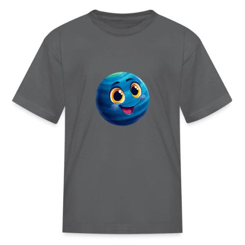 Smiling Blue Planet - Kid's T-Shirt