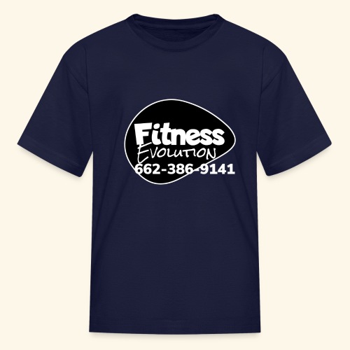 Fitness Evolution Workout Shirt Black - Kids' T-Shirt