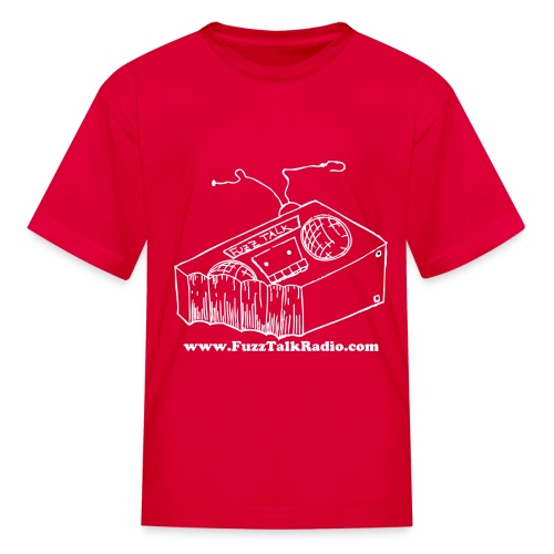 FTRLogoWhiteAddress - Kids' T-Shirt