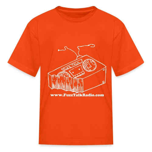 FTRLogoWhiteAddress - Kids' T-Shirt