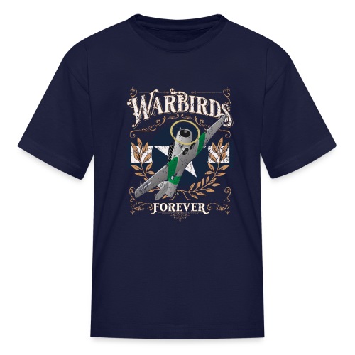 Vintage Warbirds Forever Classic WWII Aircraft - Kids' T-Shirt