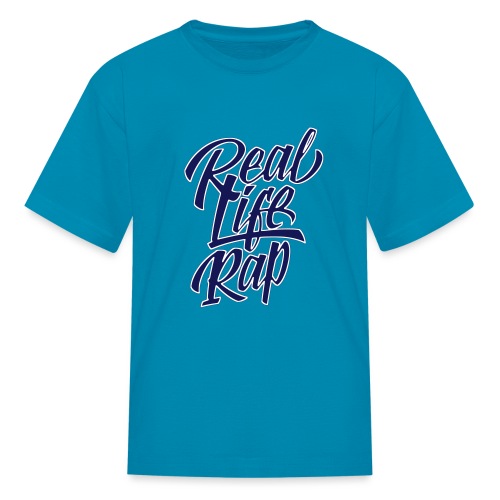 realliferap1_twocolor_rev - Kids' T-Shirt