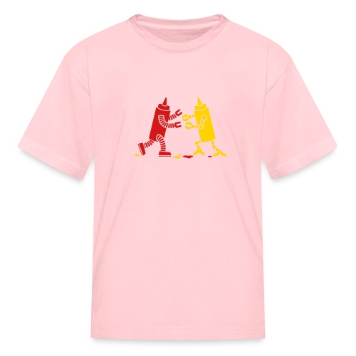 robot ketchupmustard - Kids' T-Shirt