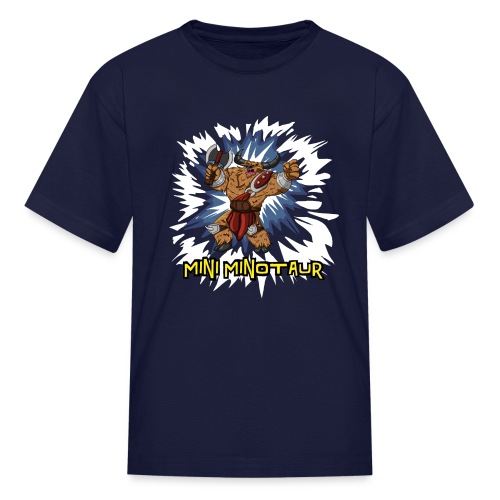 bamfminotaur whitebg brighter - Kids' T-Shirt