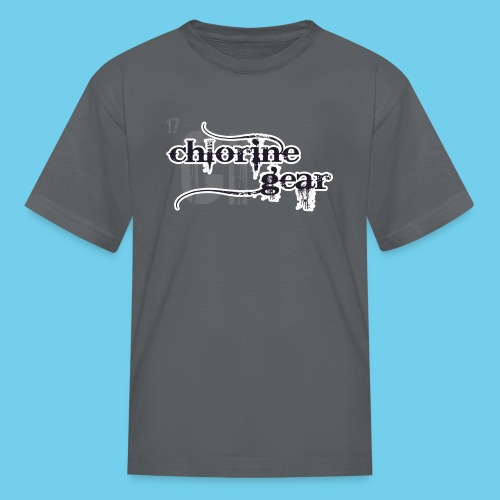 Chlorine Gear Textual B W - Kids' T-Shirt