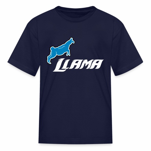 lionsllamadark - Kids' T-Shirt