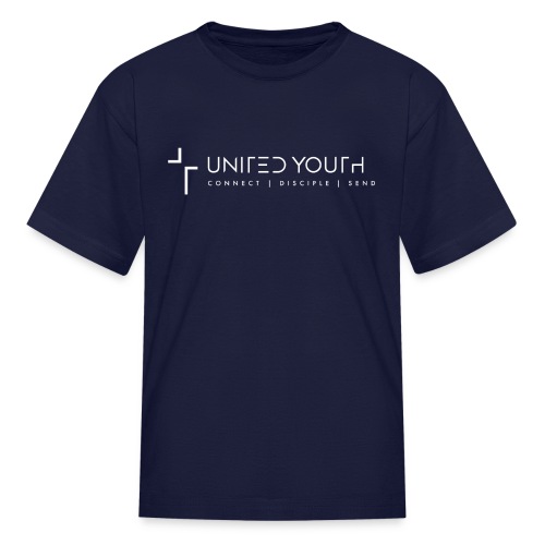 United Youth White Logo - Kids' T-Shirt