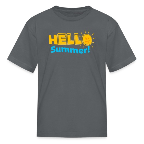 Kreative In Kinder Hello Summer! - Kids' T-Shirt