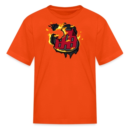 BAB Logo on FIRE! - Kids' T-Shirt