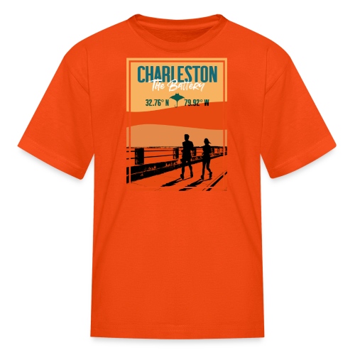 Charleston Life -Downtown Charleston. The Battery - Kids' T-Shirt