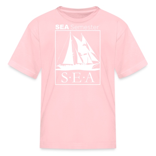 SEA_logo_WHITE_eps - Kids' T-Shirt