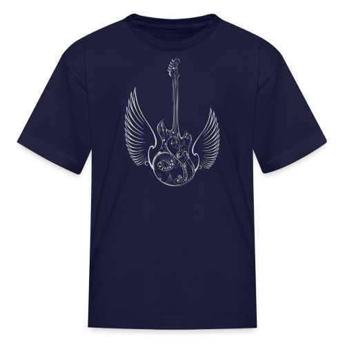 Love Music Guitar Wings - Kids' T-Shirt