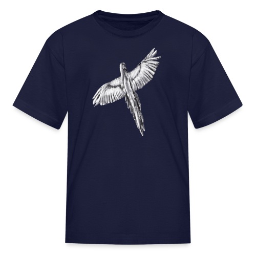 Flying parrot - Kids' T-Shirt