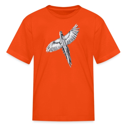 Flying parrot - Kids' T-Shirt