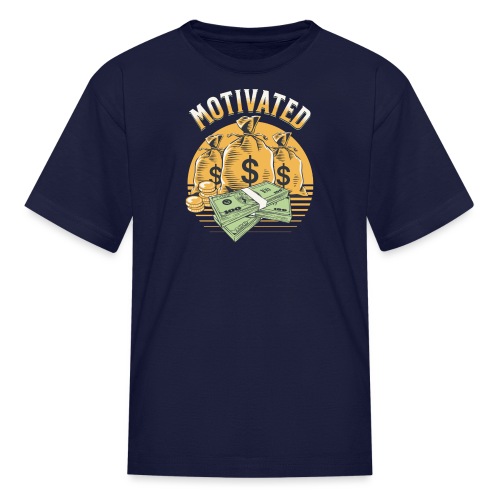 Money Motivated - Kids' T-Shirt