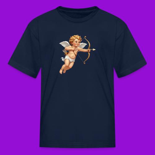 Cupid with twohearts set - Kid's T-Shirt