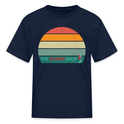 minimalist retro design - Kid's T-Shirt