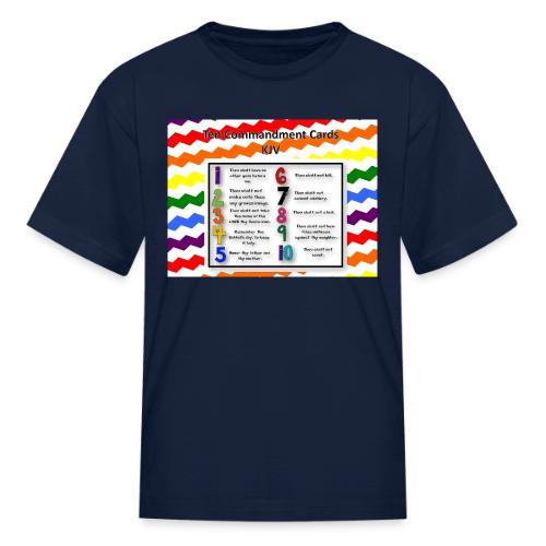 10 Commandments - Kid's T-Shirt