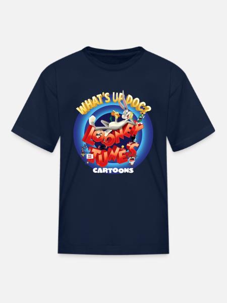 Looney Tunes Cartoons - Kid's T-Shirt - navy
