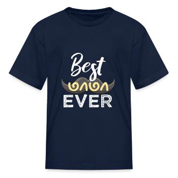 Best Tamil Uncle Ever India Tamil Mama Uncle Desig - Kid's T-Shirt - navy - Front