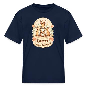 EASTER TOGETHER - Kid's T-Shirt - navy - Front