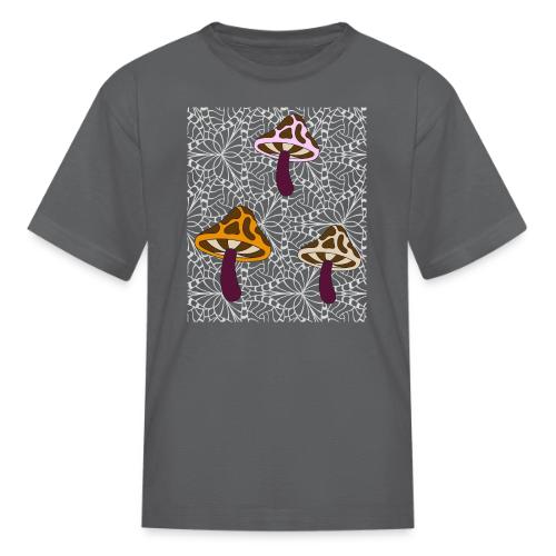 Fall Season Mushroom Designs - Kid's T-Shirt