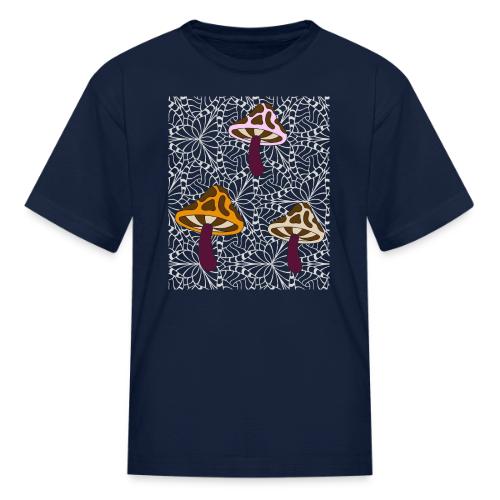 Fall Season Mushroom Designs - Kid's T-Shirt