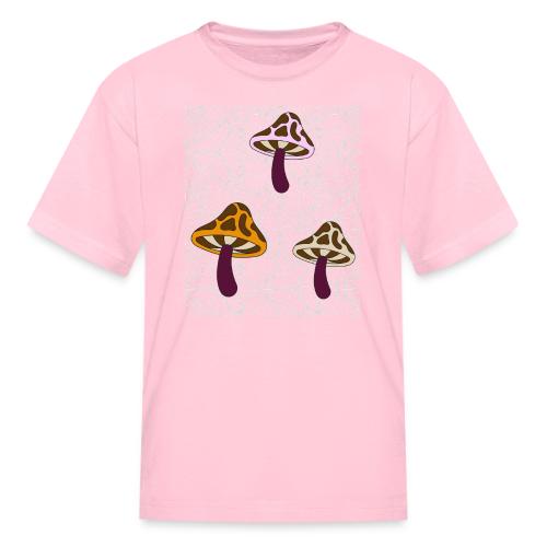 Fall Season Mushroom Designs - Kid's T-Shirt