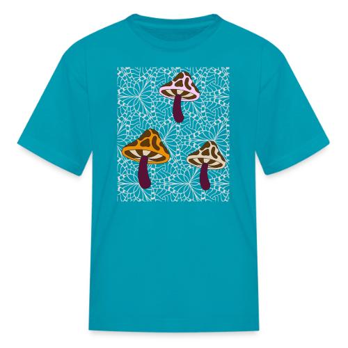 Fall Season Mushroom Designs - Kid's T-Shirt