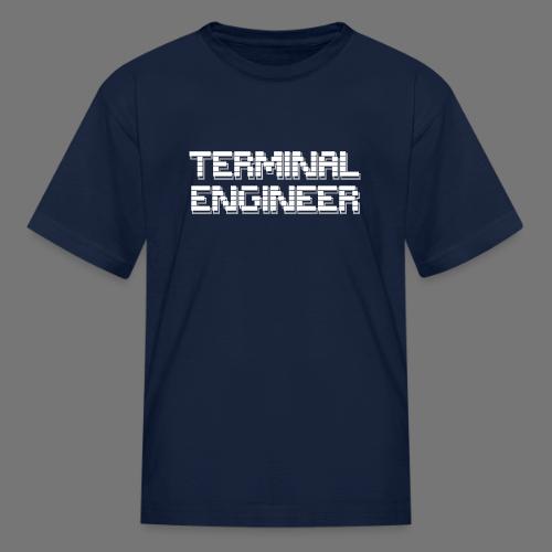Terminal Engineer ASCII - Kid's T-Shirt