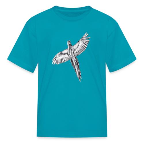 Flying parrot - Kid's T-Shirt