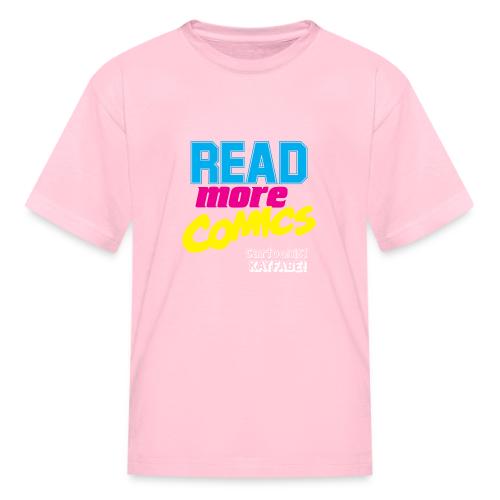 Read More Comics (Dark Shirt design) - Kid's T-Shirt