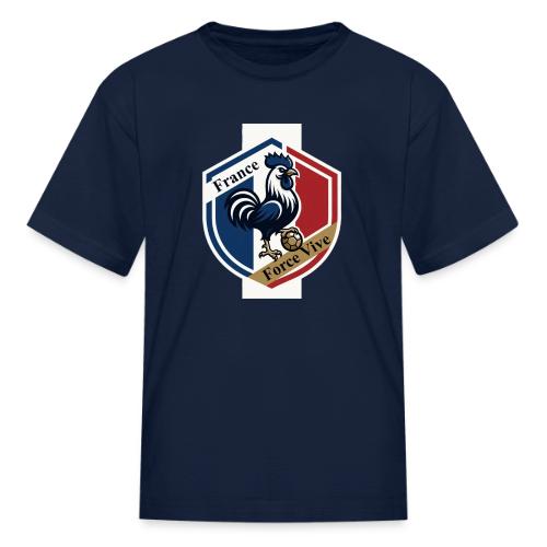 France Rooster T-Shirt, Bleu-Blanc-Rouge gift - Kid's T-Shirt