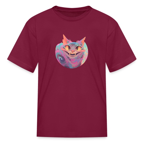 Handsome Grin Cat - Kids' T-Shirt