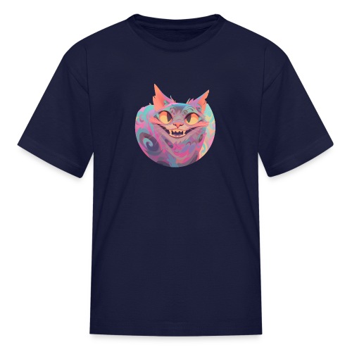 Handsome Grin Cat - Kids' T-Shirt