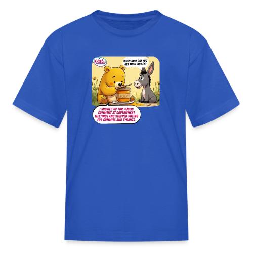 Honey Bear - Fire Tyrants - Kid's T-Shirt