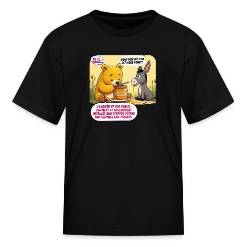 Honey Bear - Fire Tyrants - Kid's T-Shirt