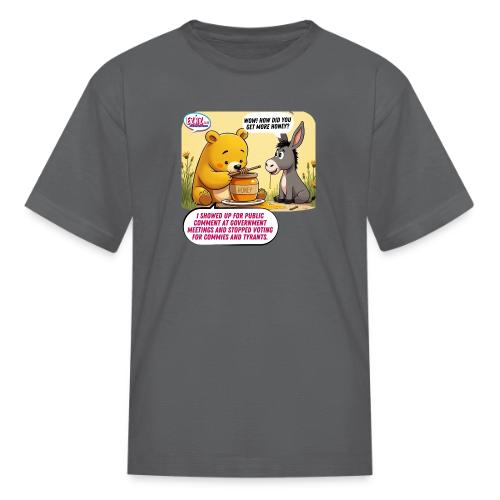 Honey Bear - Fire Tyrants - Kid's T-Shirt