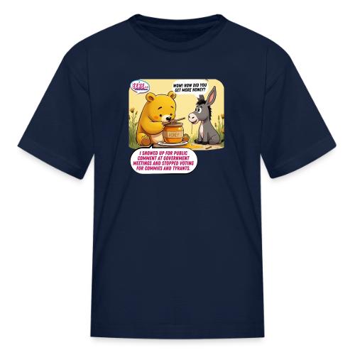 Honey Bear - Fire Tyrants - Kid's T-Shirt