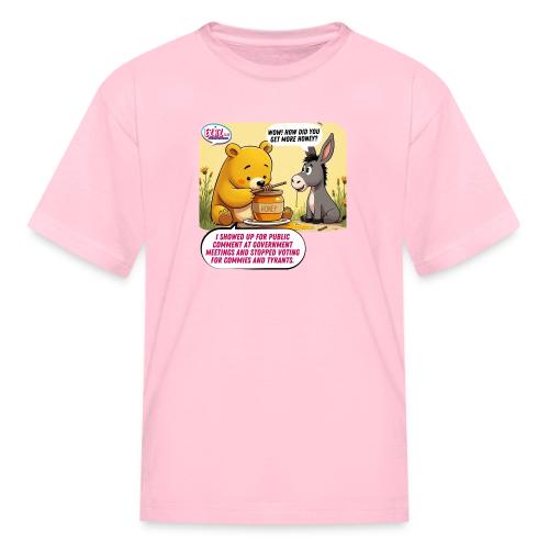 Honey Bear - Fire Tyrants - Kid's T-Shirt