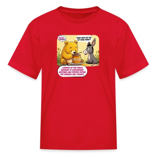 Honey Bear - Fire Tyrants - Kid's T-Shirt