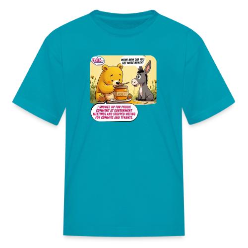 Honey Bear - Fire Tyrants - Kid's T-Shirt