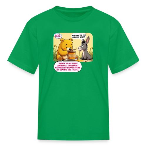 Honey Bear - Fire Tyrants - Kid's T-Shirt