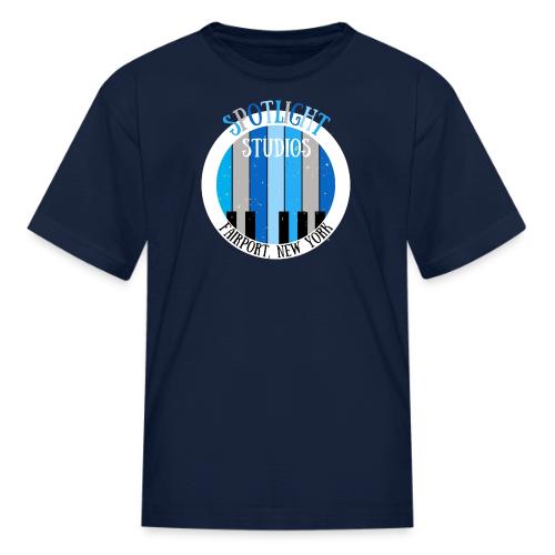 Spotlight Circle Piano Keys - Kid's T-Shirt