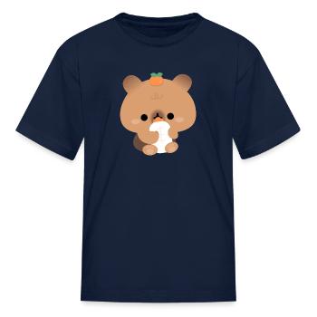 Capybara Toddler - Kid's T-Shirt - navy - Front